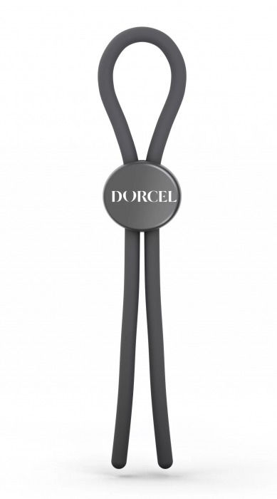 Серое эрекционное лассо на пенис Mr Dorcel - Dorcel - в Чебоксарах купить с доставкой