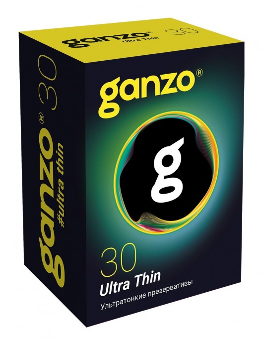 Супертонкие презервативы Ganzo Ultra thin - 30 шт. - Ganzo - купить с доставкой в Чебоксарах