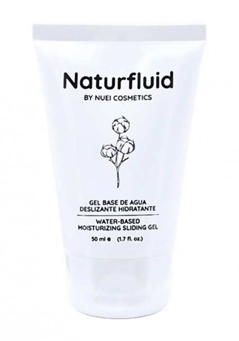 Экстраскользкий лубрикант на водной основе Nuei Naturfluid - 50 мл. - Nuei cosmetics - купить с доставкой в Чебоксарах