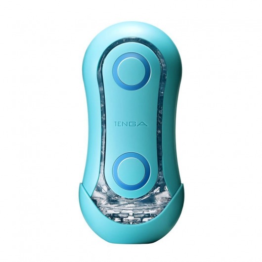 Голубой мастурбатор Tenga Flip ORB Ocean - Tenga - в Чебоксарах купить с доставкой