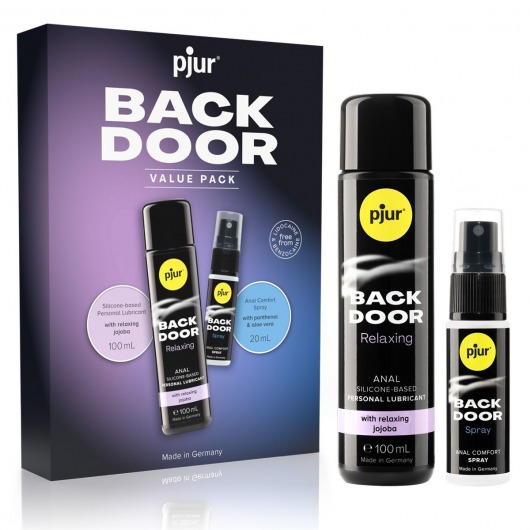 Набор для анального секса pjur Back Door Value Pack - Pjur - купить с доставкой в Чебоксарах