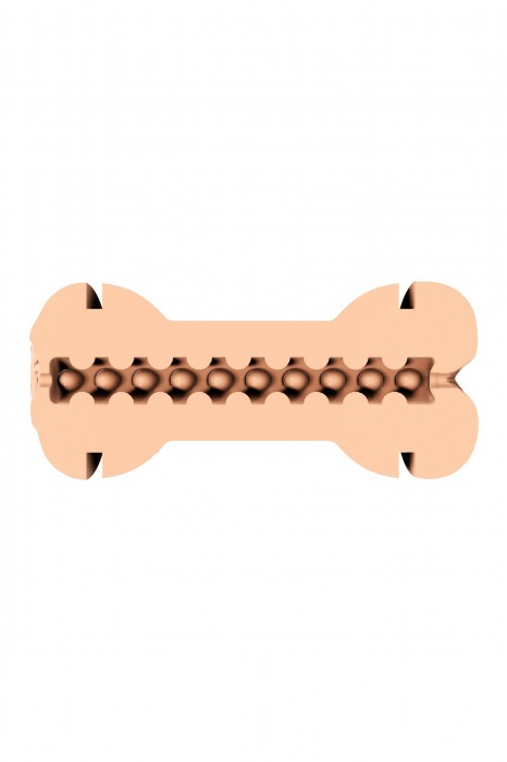 Двусторонний мастурбатор в колбе Double Joy - MALESATION - в Чебоксарах купить с доставкой