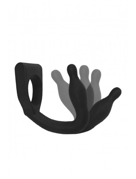 Эрекционное кольцо с вибровтулкой Discovery - MALESATION - в Чебоксарах купить с доставкой