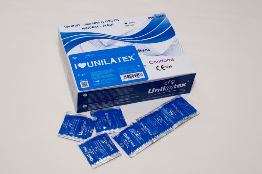 Классические презервативы Unilatex Natural Plain - 144 шт. - Unilatex - купить с доставкой в Чебоксарах