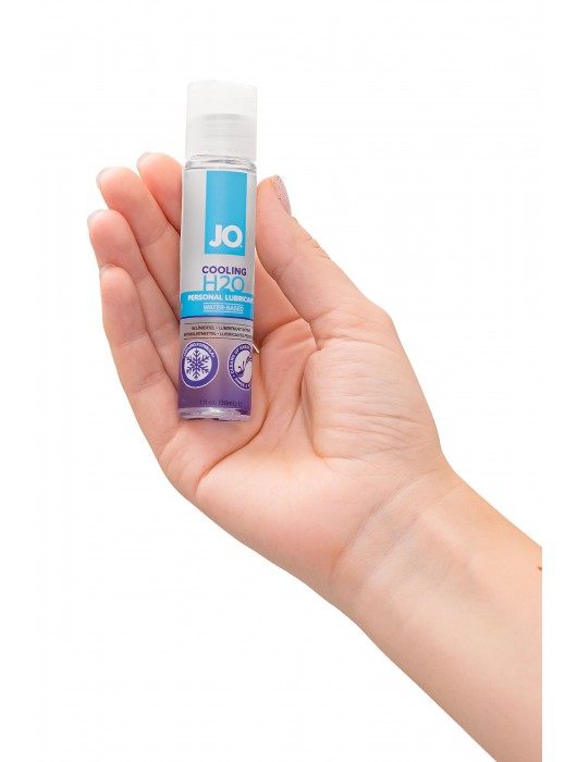 Охлаждающий лубрикант на водной основе JO H2O COOLING - 30 мл. - System JO - купить с доставкой в Чебоксарах