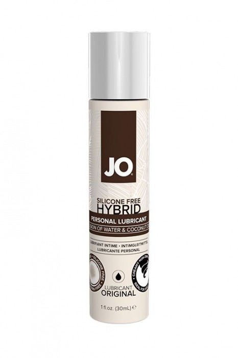 Водно-масляный лубрикант JO Silicon free Hybrid Lubricant ORIGINAL- 30 мл. - System JO - купить с доставкой в Чебоксарах