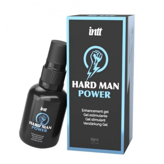 Стимулирующий гель для мужчин Hard Man Power - 15 мл. - INTT - купить с доставкой в Чебоксарах