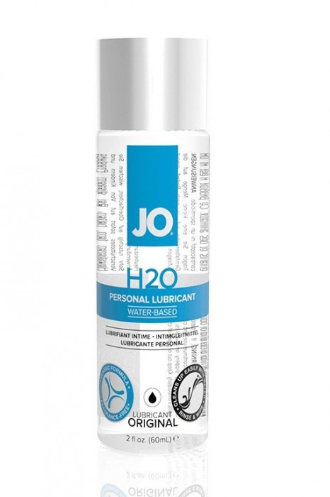 Нейтральный лубрикант на водной основе JO Personal Lubricant H2O - 60 мл. - System JO - купить с доставкой в Чебоксарах