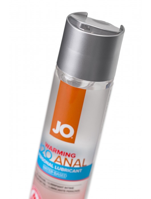 Анальный согревающий лубрикант на водной основе JO Anal H2O Warming - 120 мл. - System JO - купить с доставкой в Чебоксарах