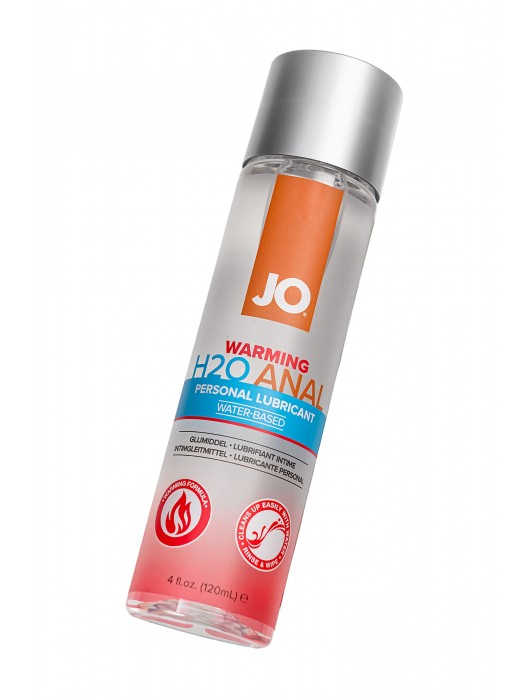 Анальный согревающий лубрикант на водной основе JO Anal H2O Warming - 120 мл. - System JO - купить с доставкой в Чебоксарах