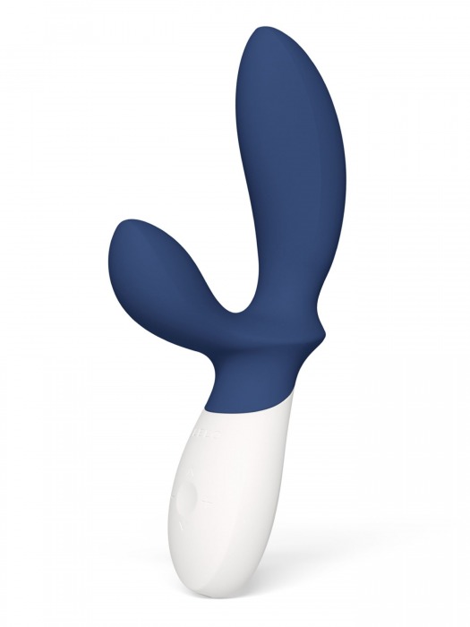 Синий вибромассажер простаты Lelo Loki Wave 2 - 19,6 см. - Lelo - в Чебоксарах купить с доставкой