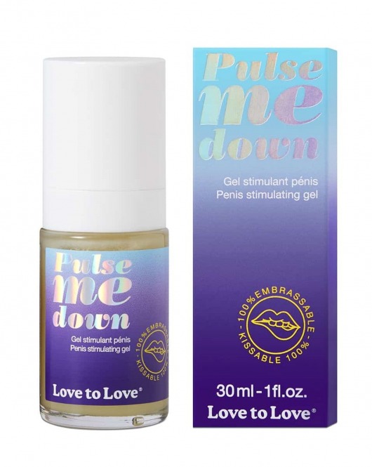 Стимулирующий гель для пениса Pulse Me Down - 30 мл. - Love to Love - купить с доставкой в Чебоксарах