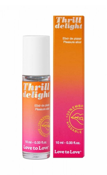 Возбуждающий гель Thrill Delight - 10 мл. - Love to Love - купить с доставкой в Чебоксарах