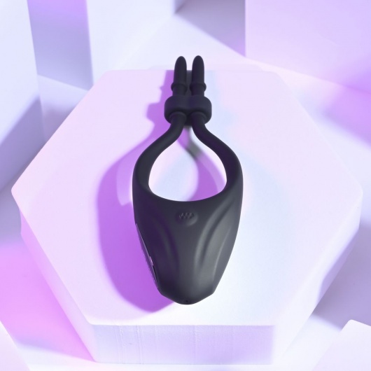 Черное эрекционное вибролассо Perfect Fit - Zero Tolerance - в Чебоксарах купить с доставкой