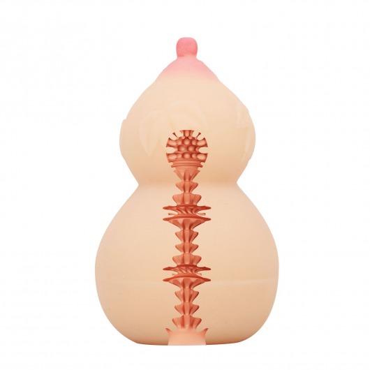 Телесный мастурбатор с соском Calabash - Baile - в Чебоксарах купить с доставкой