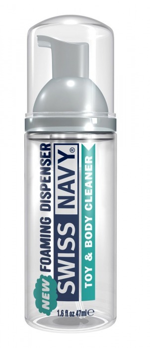 Очищающая пенка для игрушек и тела Toy   Body Cleaner Foamer - 47 мл. - Swiss navy - купить с доставкой в Чебоксарах