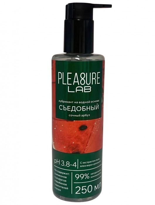 Лубрикант на водной основе Pleasure Lab с ароматом арбуза - 250 мл. - Pleasure Lab - купить с доставкой в Чебоксарах