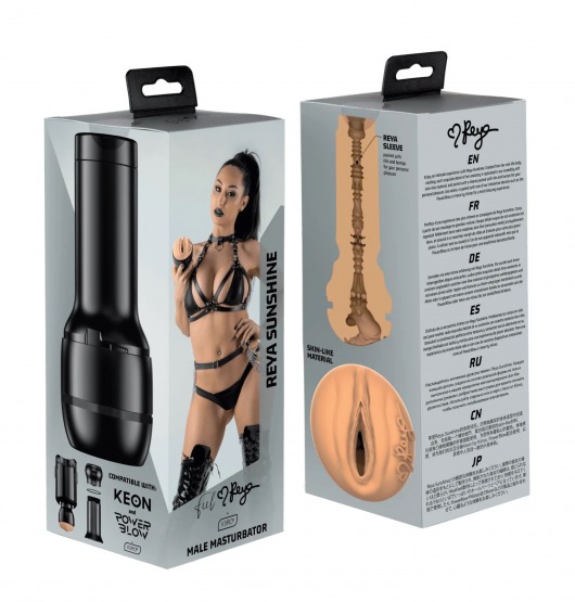 Мастурбатор-вагина FeelReya Stroker - Kiiroo - в Чебоксарах купить с доставкой