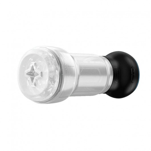 Набор PowerBlow   Feel Pocket Stroker Crystal: мастурбатор и интерактивная насадка - Kiiroo - в Чебоксарах купить с доставкой