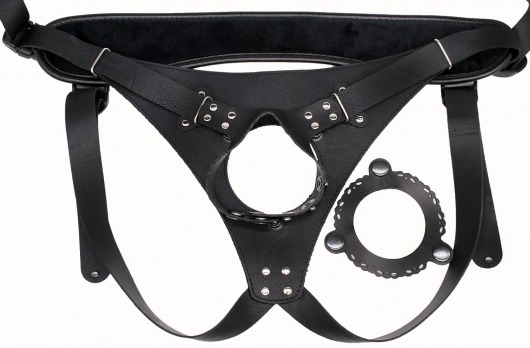 Пояс Hard Brutal для больших насадок - LOVETOY (А-Полимер) - купить с доставкой в Чебоксарах