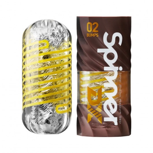 Мастурбатор Tenga Spinner DX 02 Bumps - Tenga - в Чебоксарах купить с доставкой
