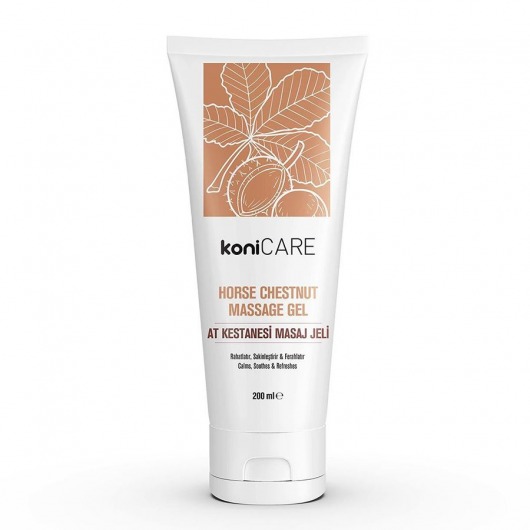 Расслабляющий массажный гель Konicare Horse Chestnut Massage Gel - 200 мл. - KoniCARE - купить с доставкой в Чебоксарах