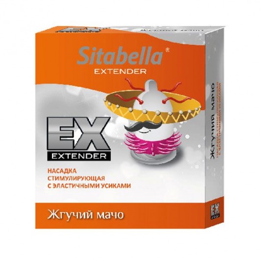 Стимулирующая насадка Sitabella Extender  Жгучий мачо - Sitabella - купить с доставкой в Чебоксарах