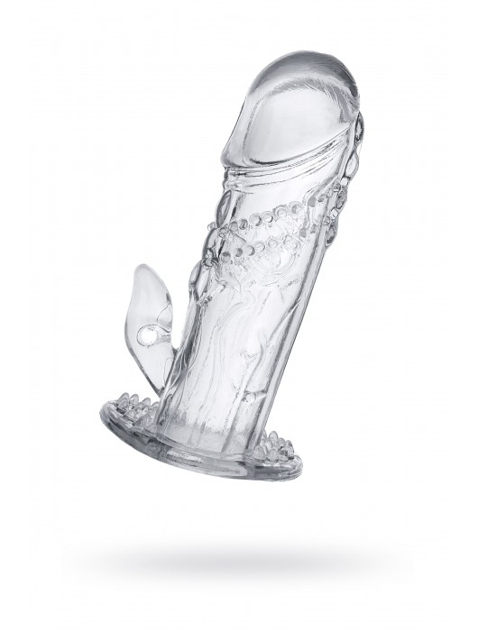 Прозрачная насадка на пенис Uco - 13 см. - A-toys - в Чебоксарах купить с доставкой