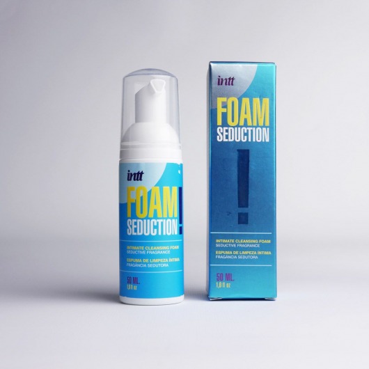 Очищающая пенка для тела Foam Seduction - 50 мл. - INTT - купить с доставкой в Чебоксарах