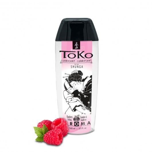 Интимная смазка TOKO Aroma Raspberry Feeling с ароматом малины - 165 мл. - Shunga - купить с доставкой в Чебоксарах