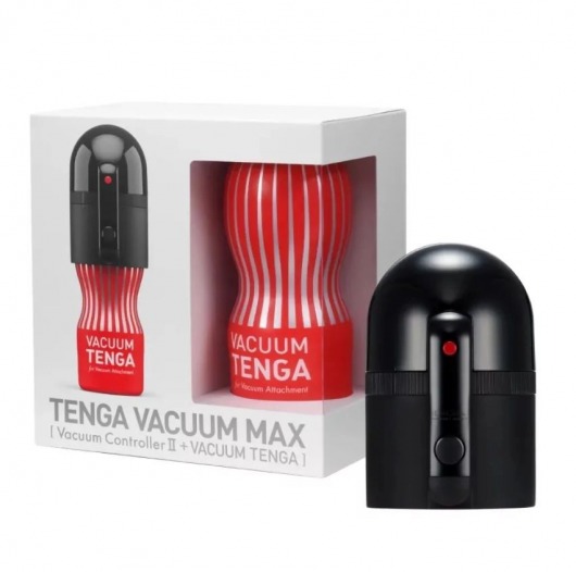 Набор Tenga Vacuum Max: мастурбатор и устройство для создания вакуума - Tenga - в Чебоксарах купить с доставкой Набор Tenga Vacuum Max: мастурбатор и устройство для создания вакуума - Tenga - в Чебоксарах купить с доставкой