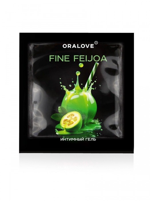 Саше съедобной оральной смазки OraLove с ароматом фейхоа - 3 гр. - Биоритм - купить с доставкой в Чебоксарах Саше съедобной оральной смазки OraLove с ароматом фейхоа - 3 гр. - Биоритм - купить с доставкой в Чебоксарах