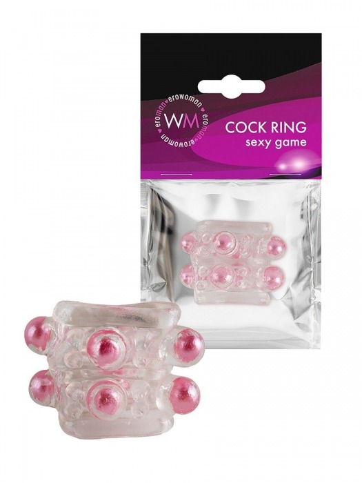 Прозрачная насадка на пенис с цветными шариками - Erowoman-Eroman - в Чебоксарах купить с доставкой