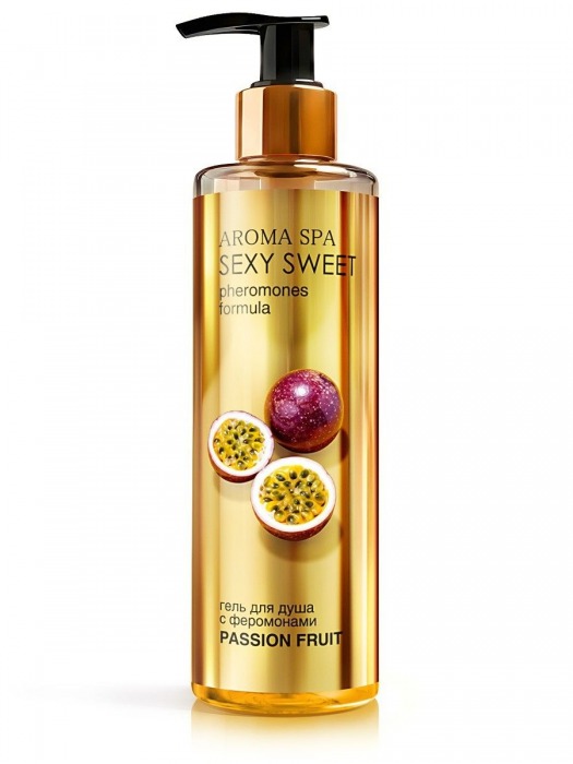 Гель для душа с феромонами и ароматом маракуйи Passion Fruit - 200 мл. -  - Магазин феромонов в Чебоксарах
