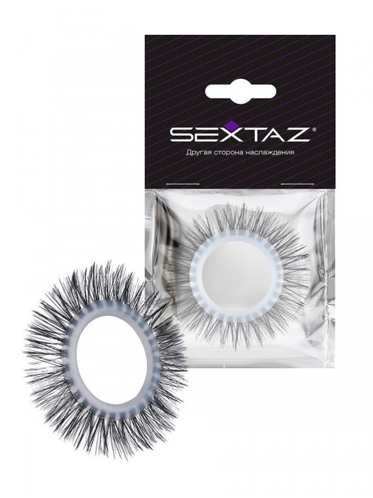 Круглое эрекционное кольцо с длинными «ресничками» - Sextaz - в Чебоксарах купить с доставкой