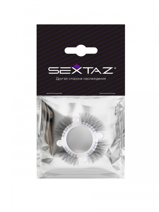 Эластичное кольцо с «ресничками» и 4 шариками - Sextaz - в Чебоксарах купить с доставкой