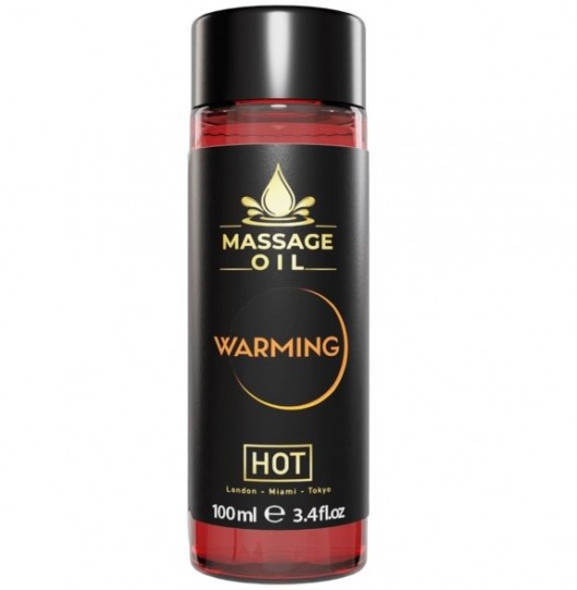 Массажное масло с согревающим эффектом Massage Oil Warming - 100 мл. - HOT - купить с доставкой в Чебоксарах