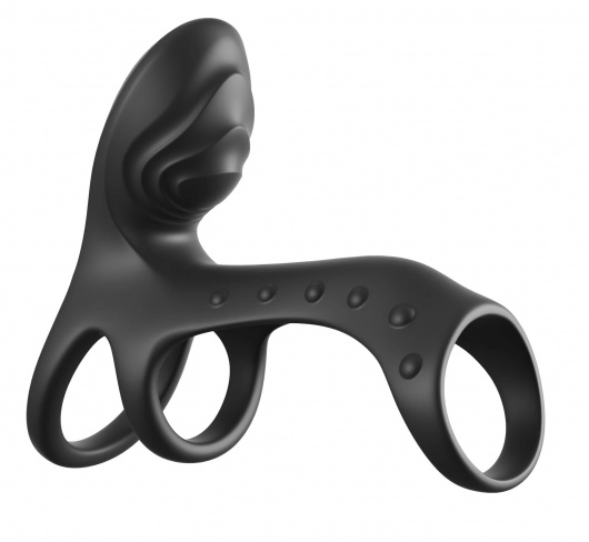 Черная насадка на пенис Ultimate Couples Cage Pro - Pipedream - в Чебоксарах купить с доставкой