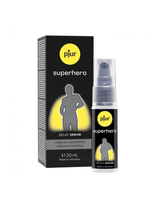 Пролонгатор-сыворотка pjur Superhero Delay Serum - 20 мл. - Pjur - купить с доставкой в Чебоксарах