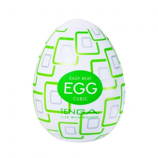 Мастурбатор-яйцо Tenga Egg Cubic - Tenga - в Чебоксарах купить с доставкой