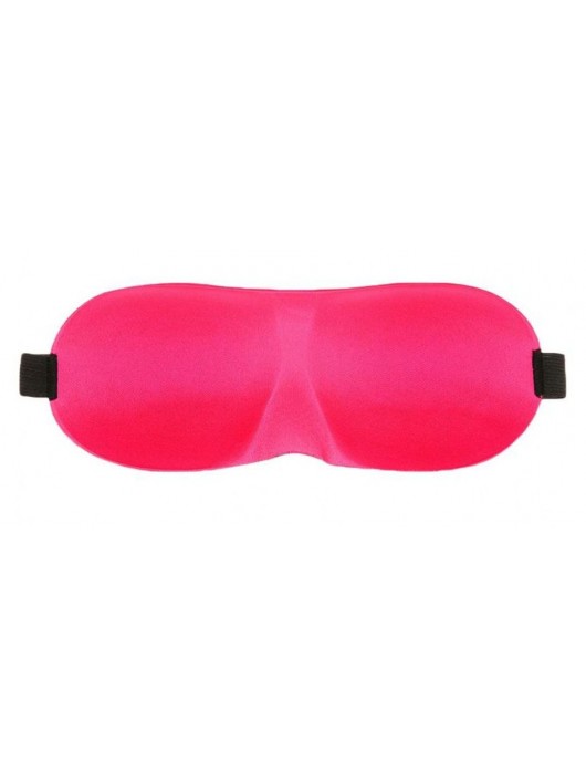 Розовая глухая маска на резинке - Sitabella - купить с доставкой в Чебоксарах