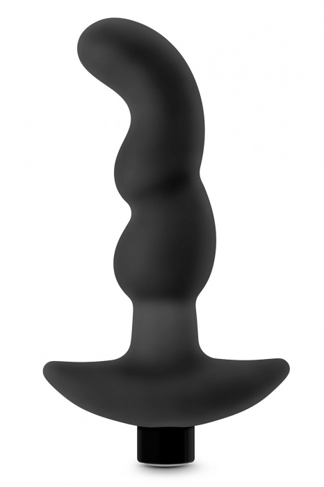 Черный вибромассажер простаты Prostate Massager 03 - 15,2 см. - Blush Novelties - в Чебоксарах купить с доставкой