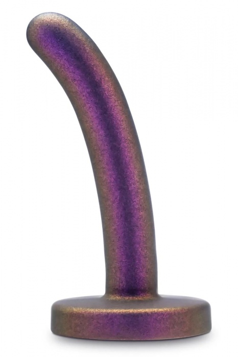 Фиолетовая насадка с гладкой поверхностью Surrender 4.75 Inch Beginner Pegging Dildo - 12 см. - Blush Novelties - купить с доставкой в Чебоксарах