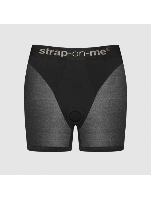 Трусики-шорты для фиксации насадок Strap-on-me Harness Lingerie Halo - size S - Strap-on-me - купить с доставкой в Чебоксарах