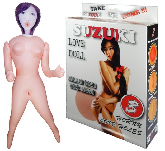 Надувная секс-кукла Suzuki - Boys of Toys - в Чебоксарах купить с доставкой