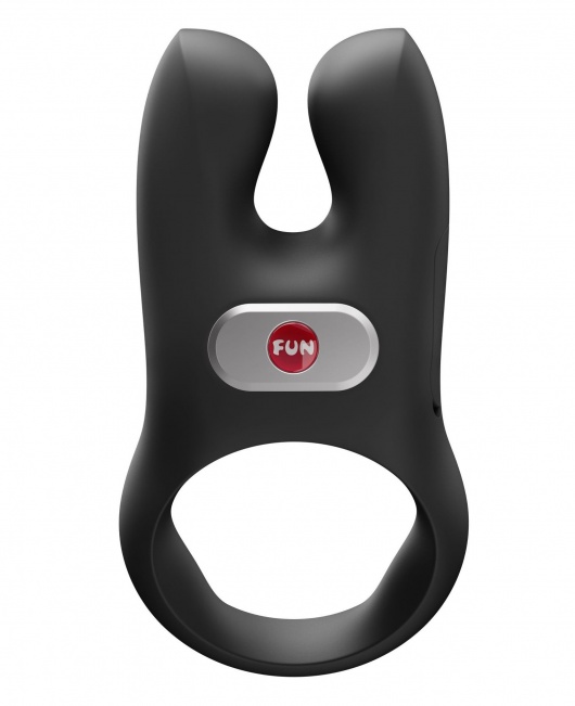 Черное эрекционное виброкольцо Nos - Fun Factory - в Чебоксарах купить с доставкой