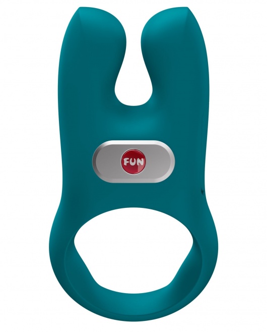 Зеленое эрекционное виброкольцо Nos - Fun Factory - в Чебоксарах купить с доставкой