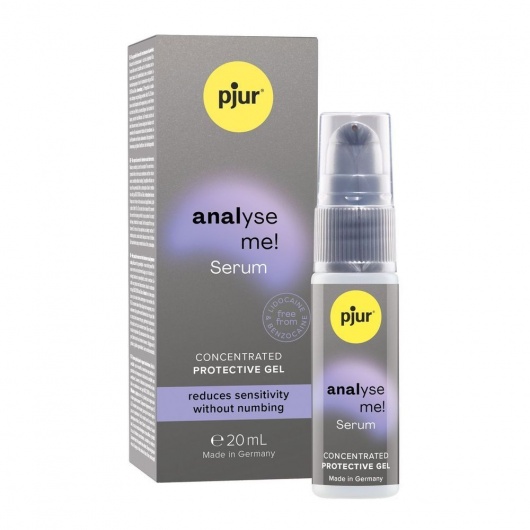 Расслабляющая анальная сыворотка pjur Analyse Me Serum - 20 мл. - Pjur - купить с доставкой в Чебоксарах