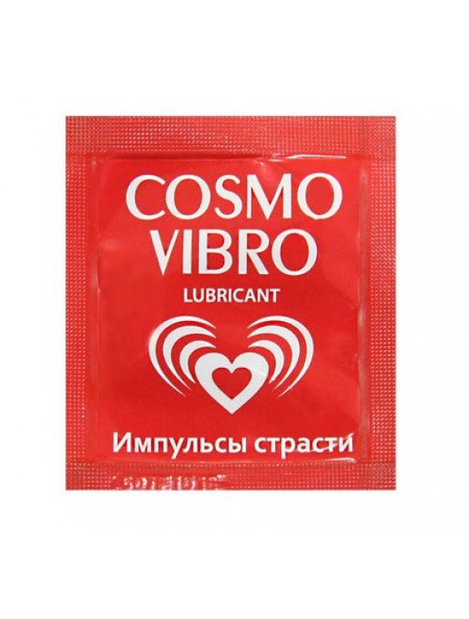 Пробник женского стимулирующего лубриканта на силиконовой основе Cosmo Vibro - 3 гр. - Биоритм - купить с доставкой в Чебоксарах