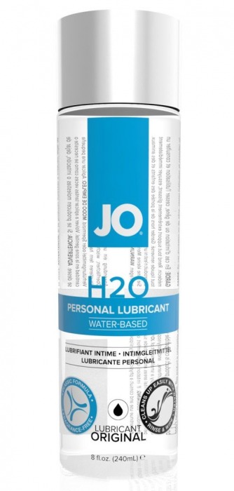 Нейтральный лубрикант на водной основе JO Personal Lubricant H2O - 240 мл. - System JO - купить с доставкой в Чебоксарах